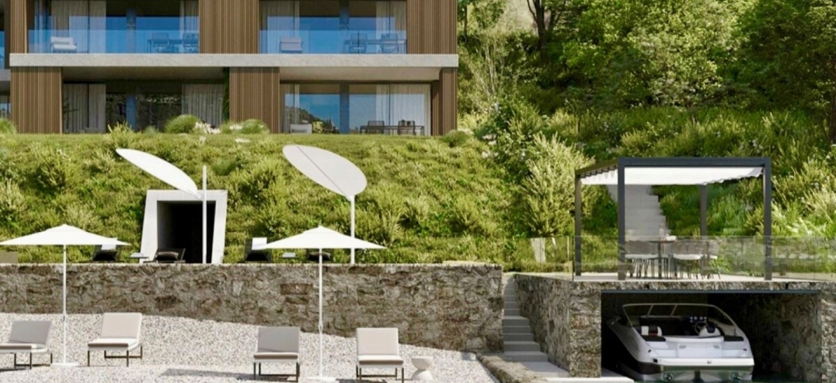 Prestigiosa residenza direttamente al lago