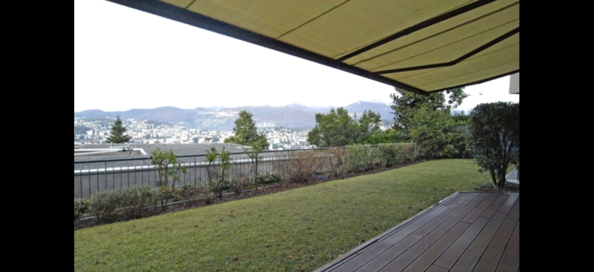 LUMINOSO APPARTAMENTO CON GIARDINO E VISTA PANORAMICA